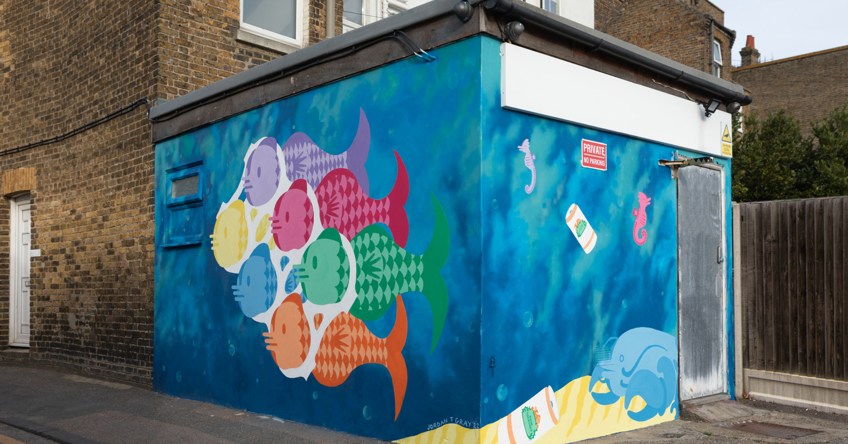 Jordan T Gray mural